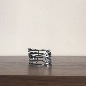 Express Black Chrome Bracelet